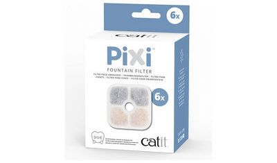 Catit PIXI Fountain Filter Cartridges 6 Pack