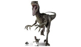 Star Cutouts Jurassic World Raptor Blue Cardboard Cutout Decoration 135x93x15cm