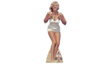 Star Cutouts Marilyn Monroe swimsuit white cardboard cutout 172cm height (British brand)