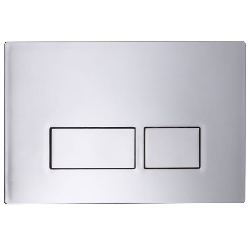 Tavistock square dual flush chrome plate (British brand)