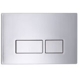 Tavistock square dual flush chrome plate (British brand)