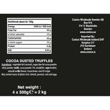 Truffettes de France cocoa dusted chocolate truffles 2 x 1kg - British product