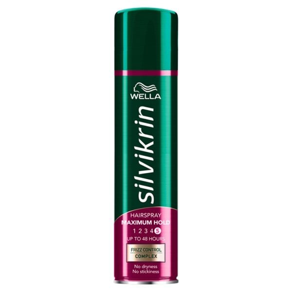 Wella Silvikrin Maximum Hold Hairspray, 75 ml GOODS Superdrug