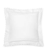 Pratesi Cotton Treccia Splendore Square Pillowcase 65cm x 65cm