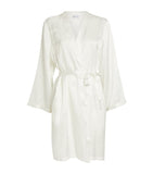 100% Cashmere Long Sleeve Stole with Panelling and Scalloped Edges
