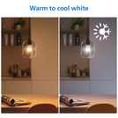 Philips Wiz E14 Colour Smart LED Wi-Fi Mini Globe light bulb, imported from the UK