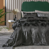 Habitat velvet feather charcoal duvet set super king, UK version