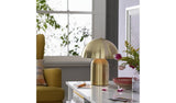Habitat Mushroom Steel Table Lamp - Brass