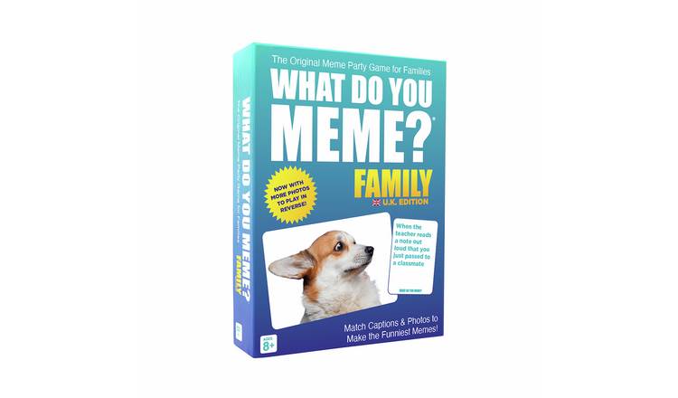 What Do You Meme? Family Edition card game (British brand)