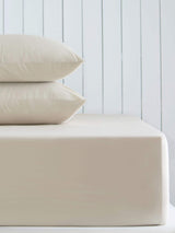 Natural Cotton Rich Extra Deep Fitted Bed Sheet