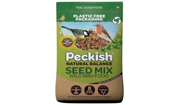 Peckish Natural Balance bird seed mix 12.75kg, imported from the UK