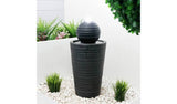 Gardenwize Solar Plinth and Ball water feature 4.9kg, UK version