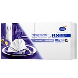 3-Ply White Paper Napkins 33cm 250 Pack