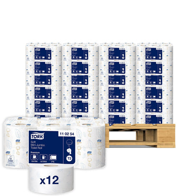 Tork Mini Soft Jumbo Premium Toilet Rolls 12 x 170m