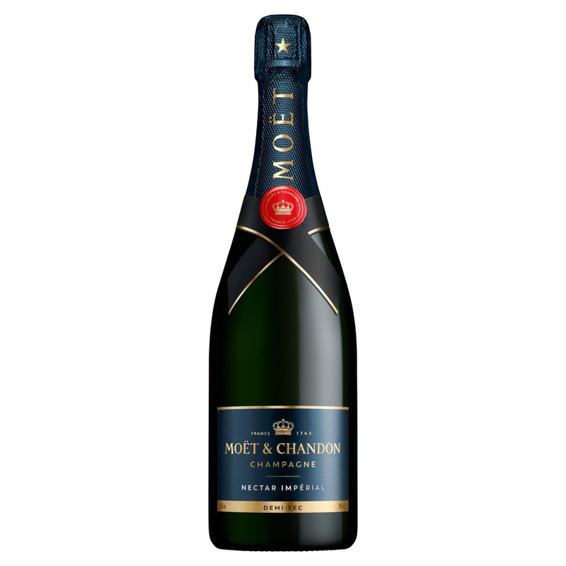Moet & Chandon Nectar Imperial Champagne, imported from the UK