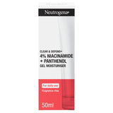 Neutrogena Clear & Defend + Gel Moisturiser with 4% Niacinamide + Panthenol