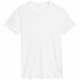 M&S Mens Medium Thermal Short Sleeve Top, M, White