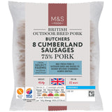 M&S Butchers 8 Cumberland Pork Sausages