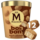 Magnum Bon Bon Gold Caramel Billionaire Ice Cream