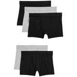 M&S Boys Cotton with Stretch Trunks, 6-7 Years, Grey Mix