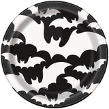 Halloween Bats Paper Party Plates
