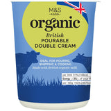 M&S Organic Double Cream