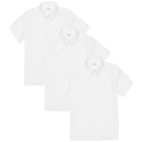 M&S Girls 3Pk Slim Fit SS ETI Blouse 3-4 Y