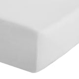 Catherine Lansfield Easy Iron Percale King Size Fitted Sheet White