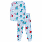 M&S Lilo & Stitch Long Pyjamas, 11-12 Years, Blue