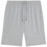 M&S Mens Autograph Pima Cotton Pyjama Shorts, L, Grey Marl