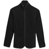 M&S Womens Goodmove Funnel Neck Fleece, 8, Black