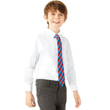 M&S Boys Regular Fit Easy to Iron Shirts, 9-10 Years, White