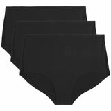 M&S Body Invisible NO VPL High Rise Knicker Shorts, Size 10, Black