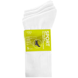M&S Mens Cool & Fresh Sports Socks, Size 6-8.5, White