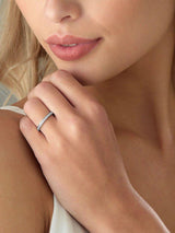 Beaverbrooks 9ct White Gold Diamond Half Eternity Ring