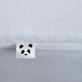 Panda children's bamboo mattress protector in two sizes, imported from the UK