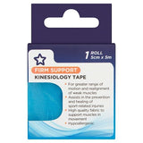 Superdrug Kinesiology Tape 5cm x 5m Stretched Blue GOODS Superdrug