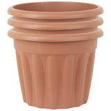 Wham plastic planter terracotta 40cm, imported from the UK