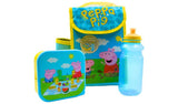Peppa Pig My First Lunch Bag Set with Bottle and Snack Container 580ml