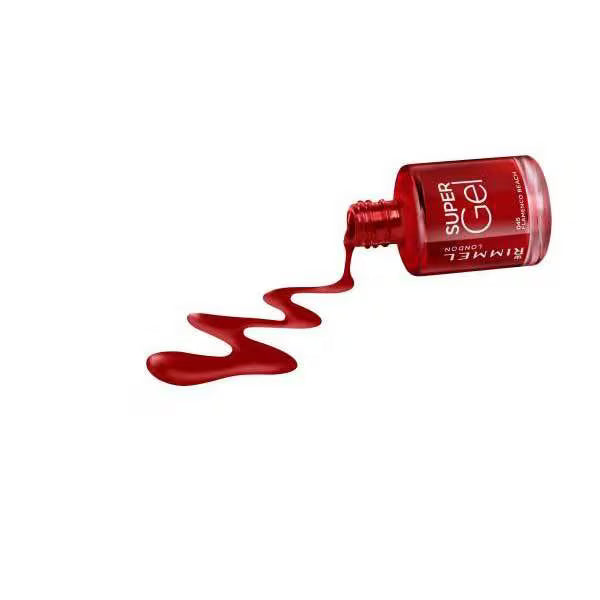 Rimmel Super Gel Nail Polish Flamenco Beach, imported from the UK