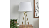 BHS Louisa Large Brass Table Lamp
