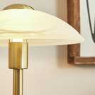 BHS Aria Gold Table Lamp - British product
