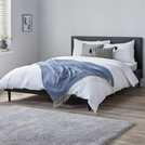 Argos Home Skylar small double bed frame black - British product
