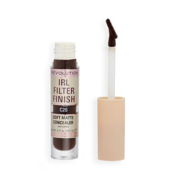 Revolution IRL Filter Finish concealer C20, imported from the UK