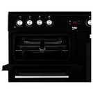 Beko dual fuel range cooker black 90cm - British product