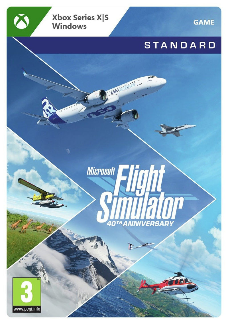 Microsoft Flight Simulator 40th Anniversary Edition Standard Game - British product