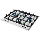 Smeg Cucina stainless steel 60cm gas hob (British brand)
