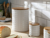 Habitat ceramic bread bin 28x22x22cm, UK version