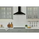Smeg KSED95NEE black chimney cooker hood 90cm (British brand)