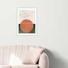 East End Prints Rising Sun wall print A2, imported from the UK